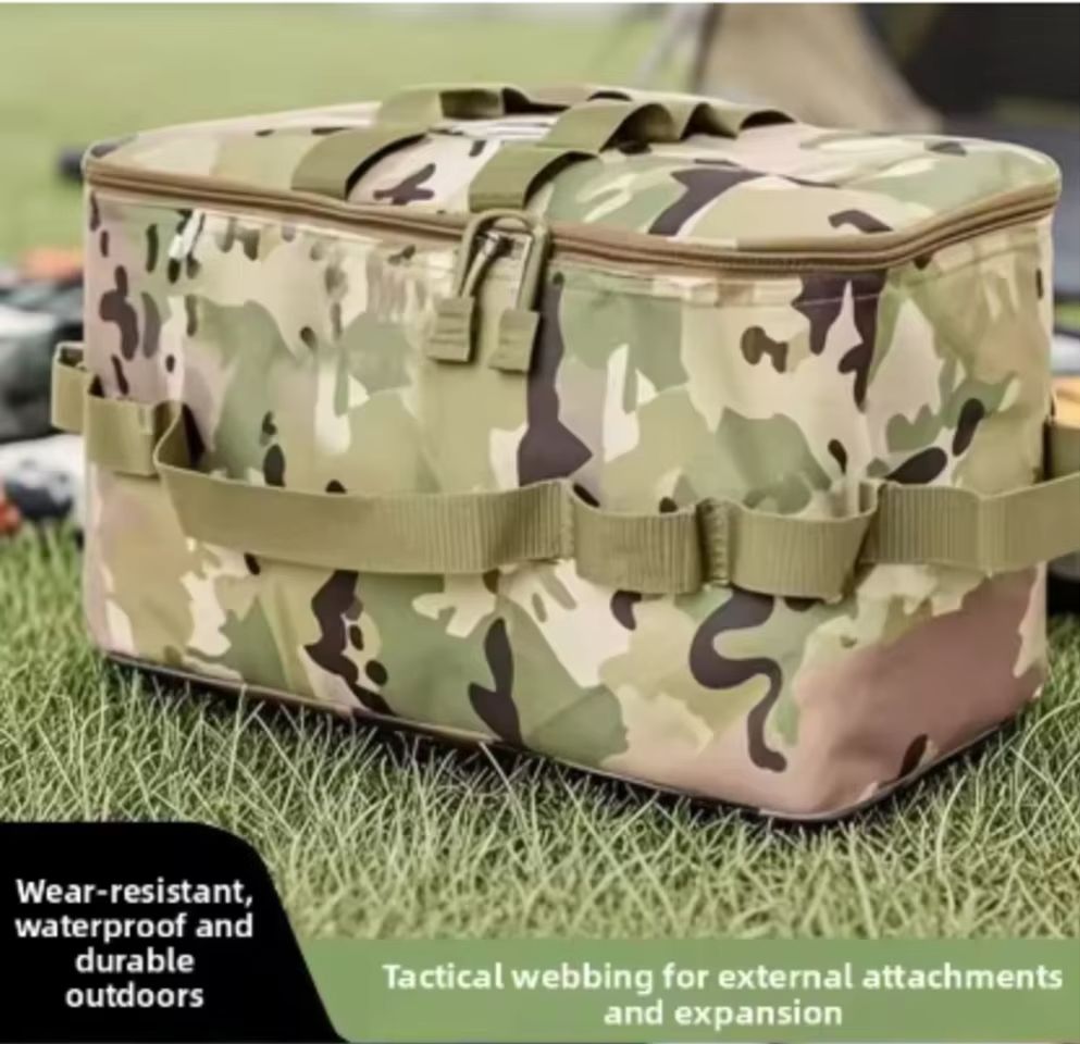 Outdoor Camping Cooking Equipment - Outdoor Camping Gas Tank Storage Bag,