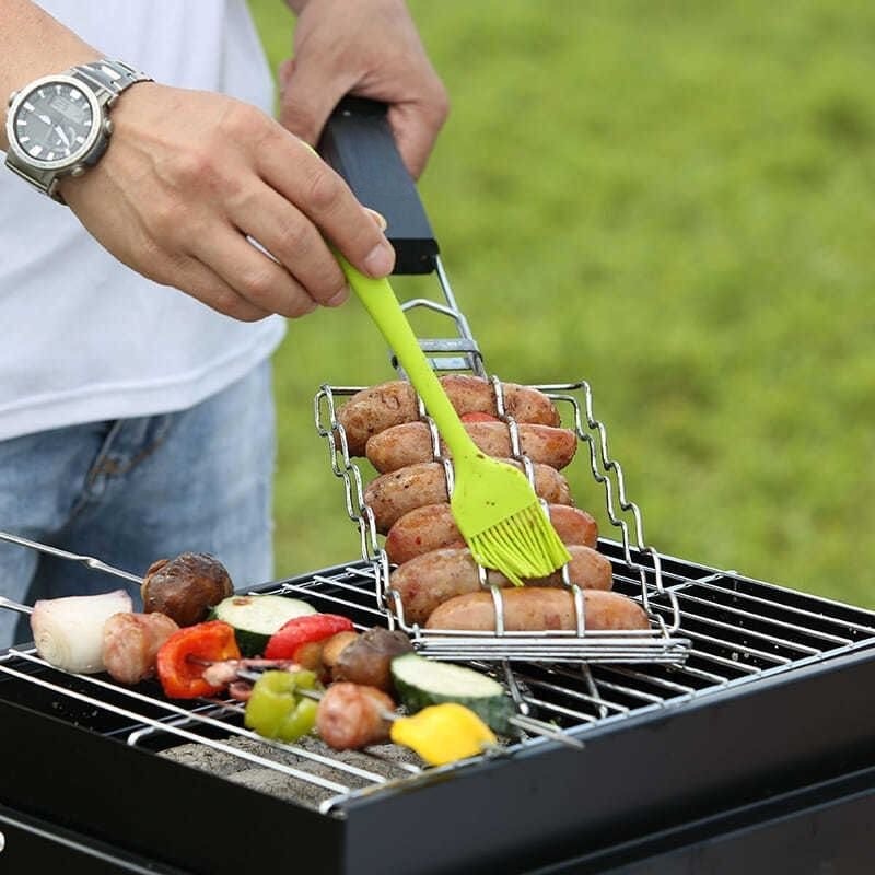 Outdoor Camping Cooking Equipment - Portable Camping BBQ Grill Compact Lightweight