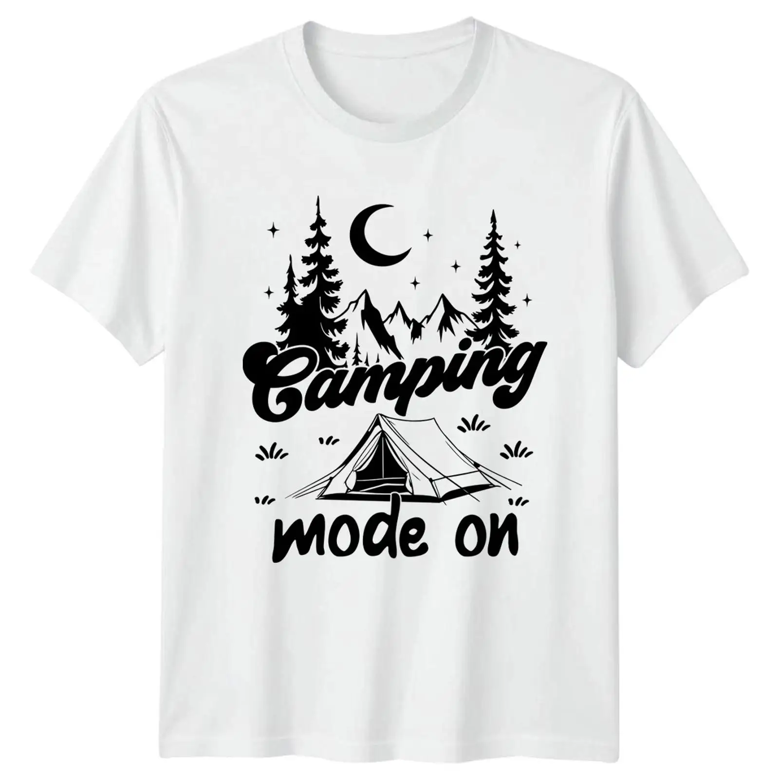 Outdoor Und Camping - Camping Mode On T Shirt Outdoor