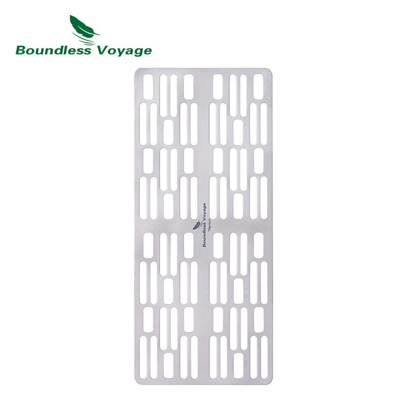 Outdoor Camping Cooking Equipment - Boundeless Voyage Outdoor Camping Titanium Charcoal