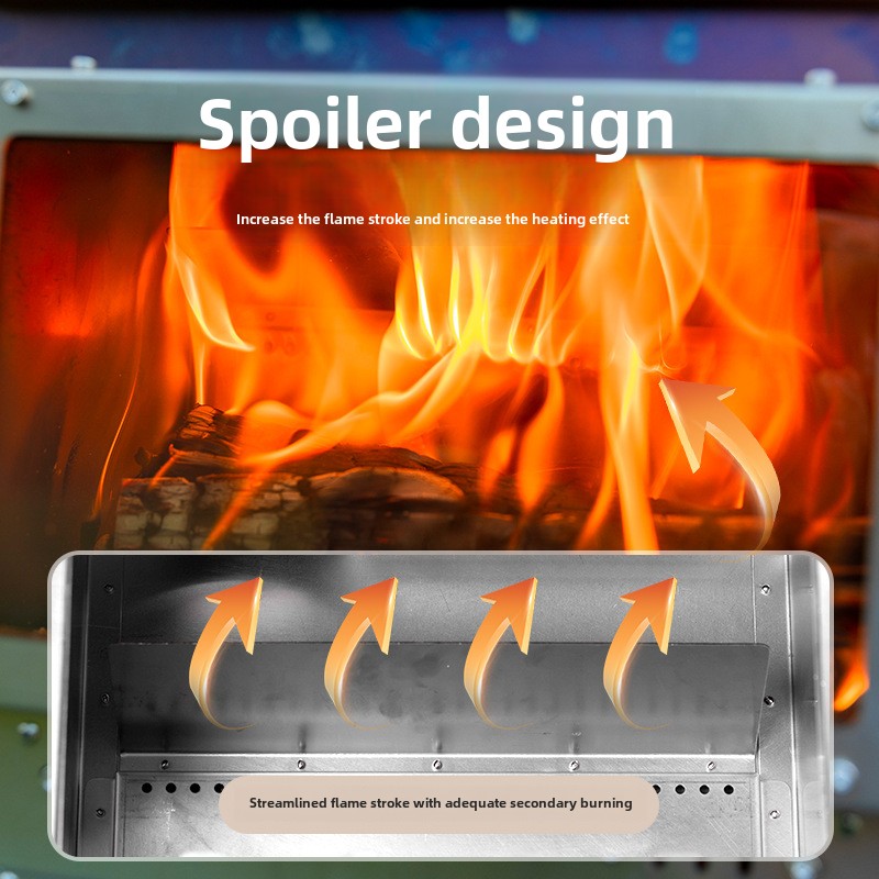Firewood Fireplace Master Fire - Outdoor Camping Fireplace recension och pris