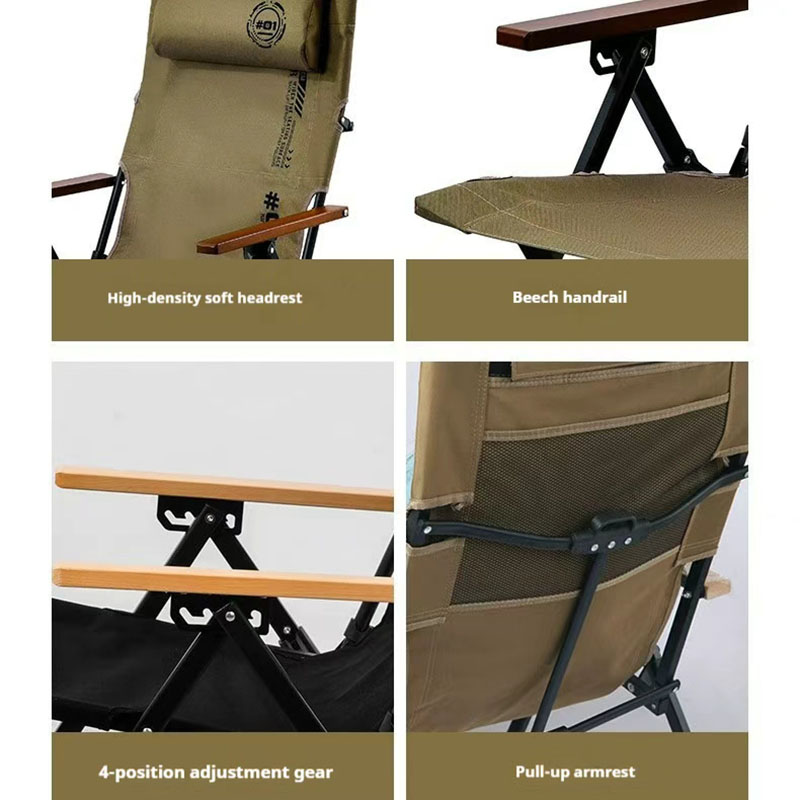 Folding High Back Beach Campin - Outdoor Camping Hammock Chair recension och pris