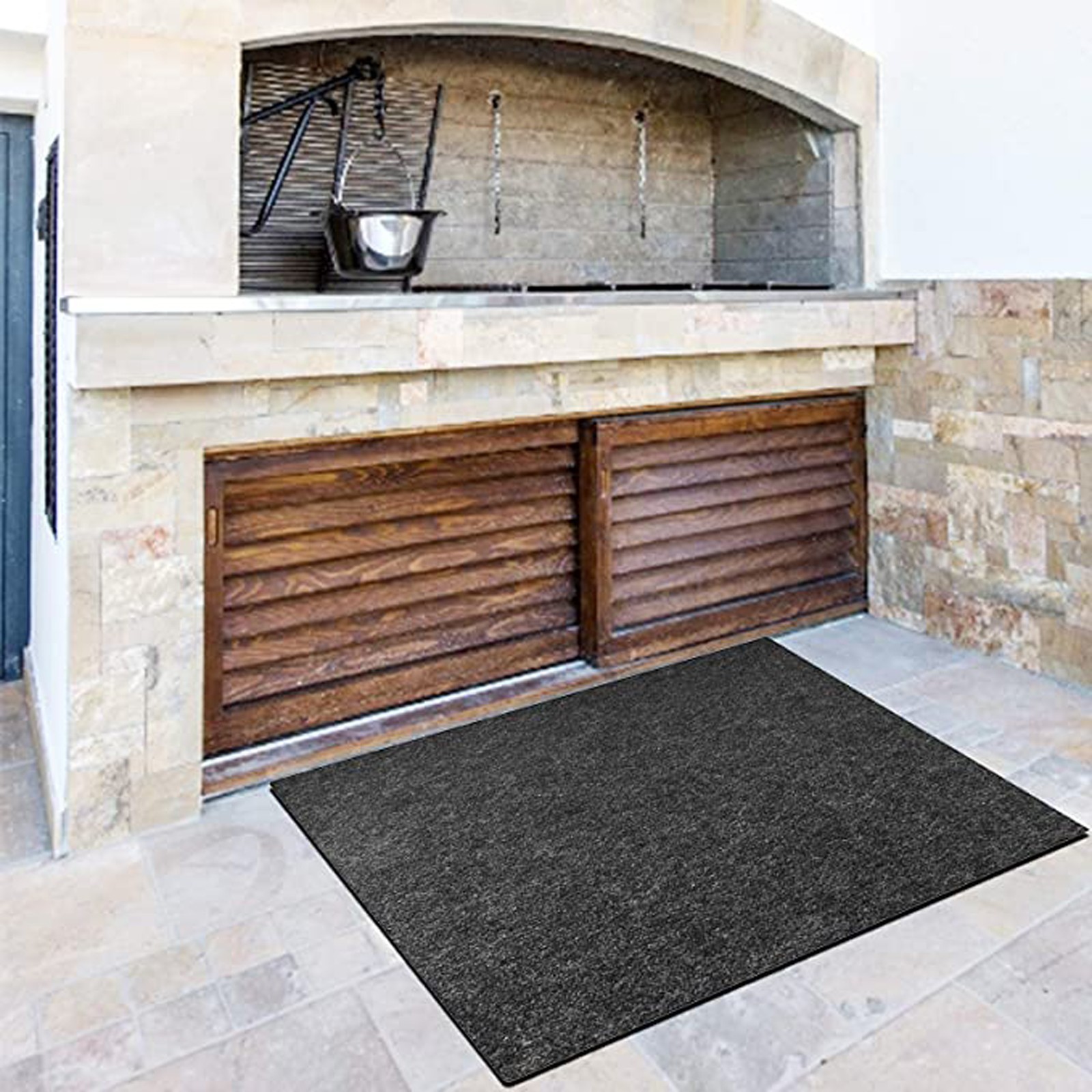 Fireproof Fireplace Hearth Rug - Outdoor Camping Fireplace recension och pris