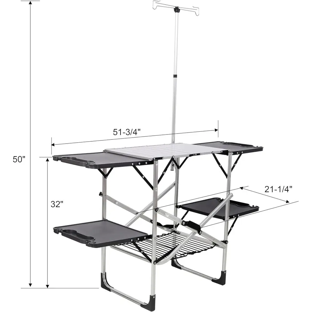 Portable Outdoor Kitchen Table - Outdoor Camping Kitchen Table recension och pris