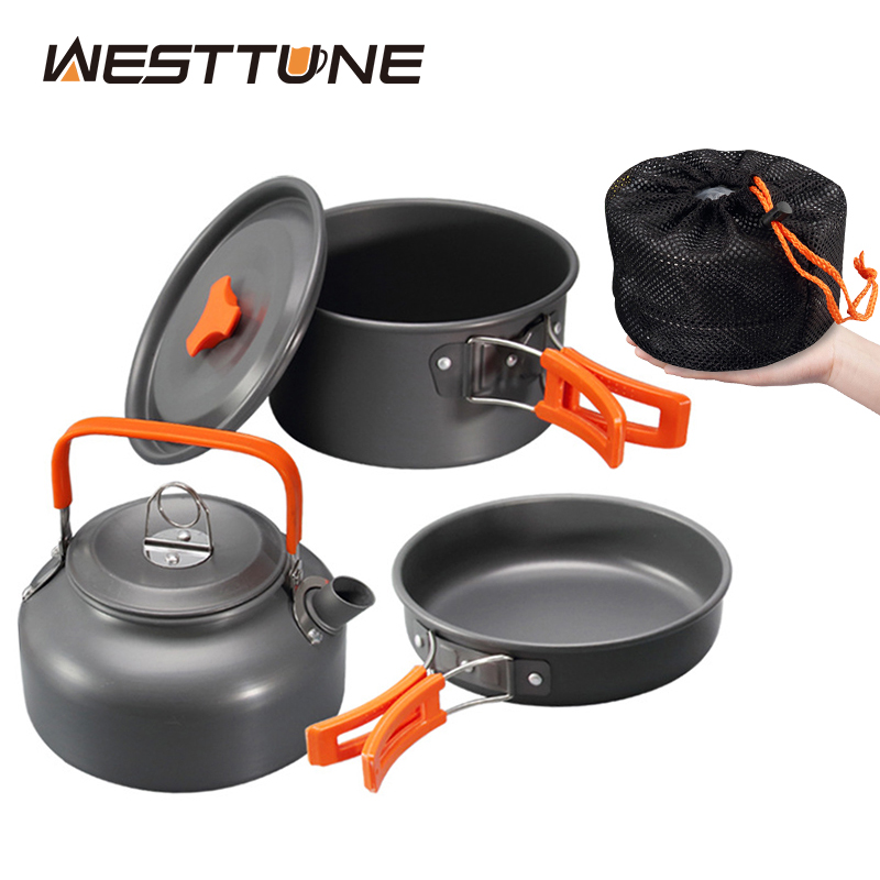 WESTTUNE Camping Cookware Kit  - Outdoor Camping Kitchen Table recension och pris