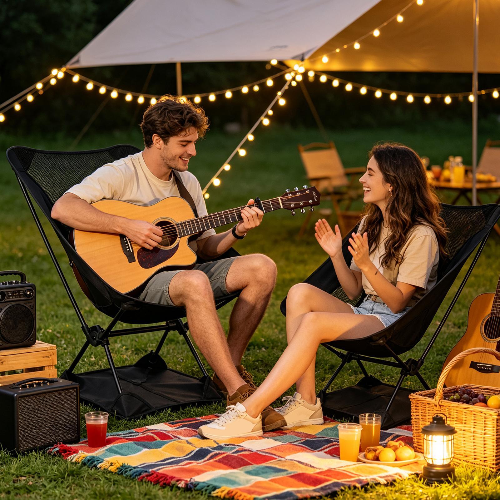 Oxford Cloth Anti-Sink Camp Ch - Outdoor Camping Recliner Chairs recension och pris