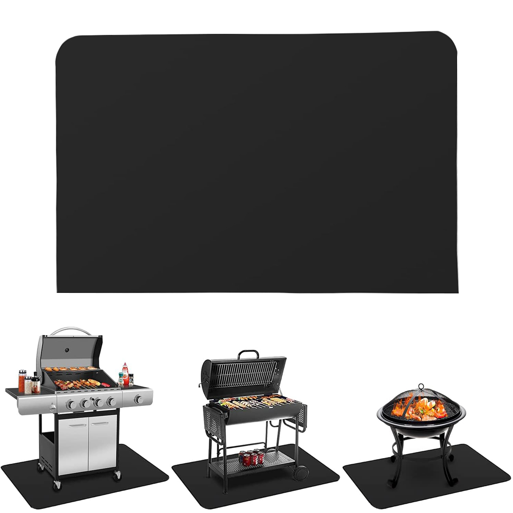 Round Square Fireproof Hearth  - Outdoor Camping Fireplace recension och pris