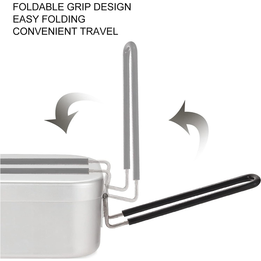 800ML Aluminum Lunch Boxes Out - Outdoor Camping Kitchen Table recension och pris