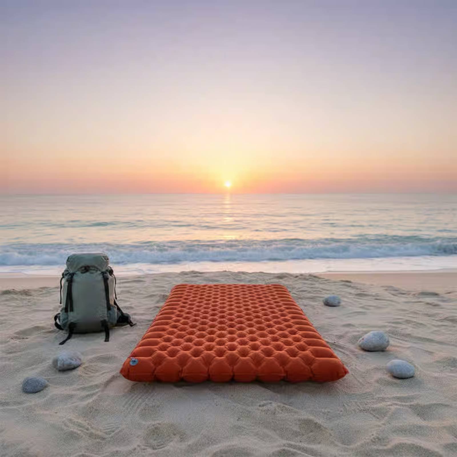 Inflatable Camping Mat Nylon T - Outdoor Camping Mat Waterproof recension och pris