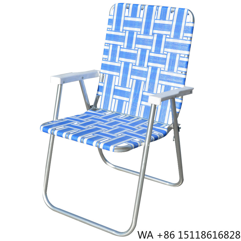 Folding Patio Lawn Webbed Chai - Outdoor Camping Recliner Chairs recension och pris
