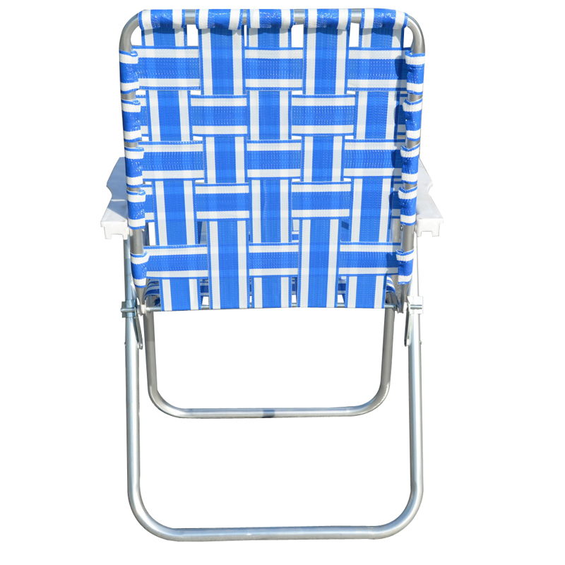Folding Patio Lawn Webbed Chai - Outdoor Camping Recliner Chairs recension och pris