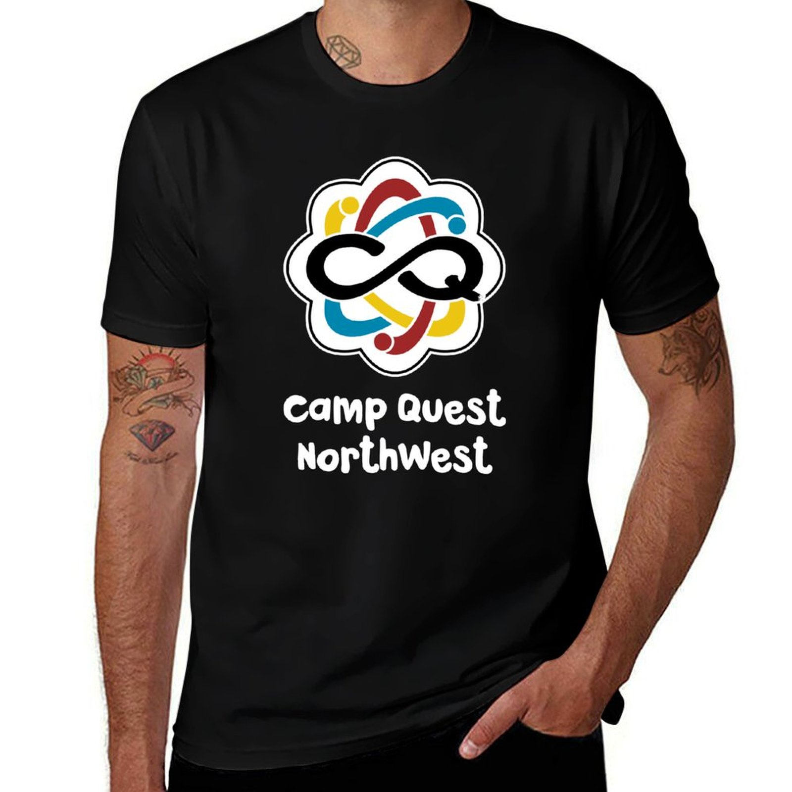 Camp Quest NorthWest Logo T-Sh - Quest Outdoor Camping recension och pris