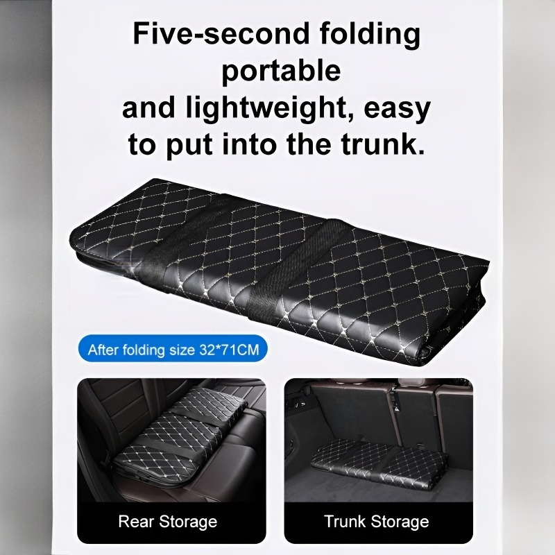 Foldable Car Backseat Bed No I - Outdoor Camping Mat Waterproof recension och pris