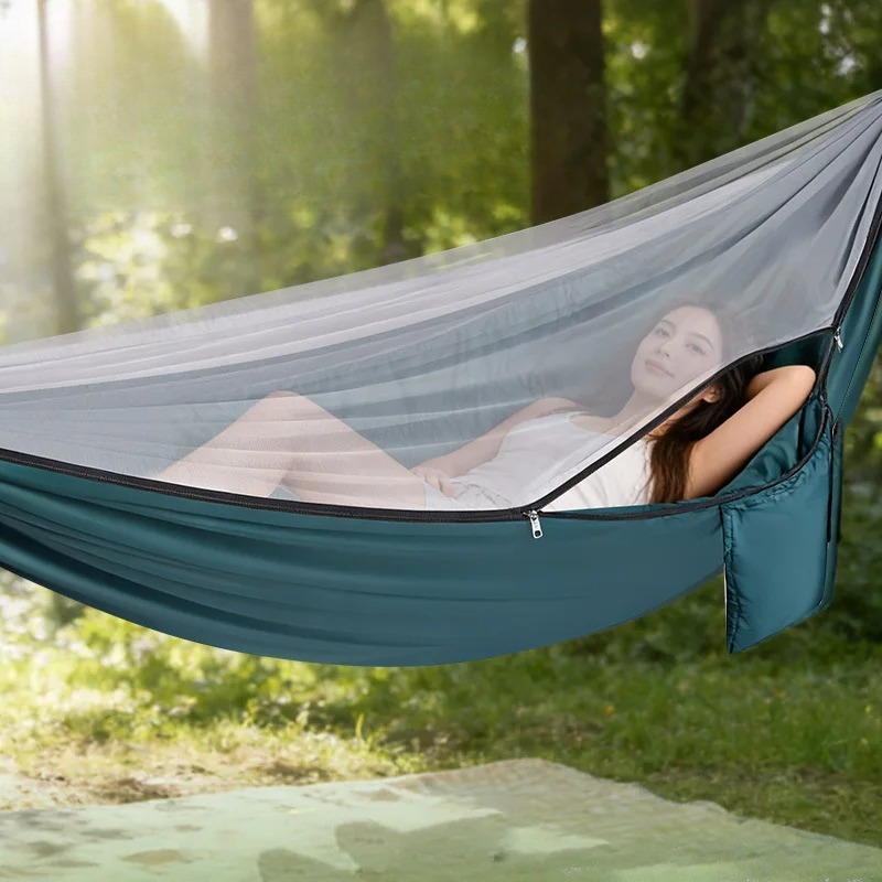 Lightweight Camping Hammock Wi - Outdoor Camping Mosquito Net recension och pris