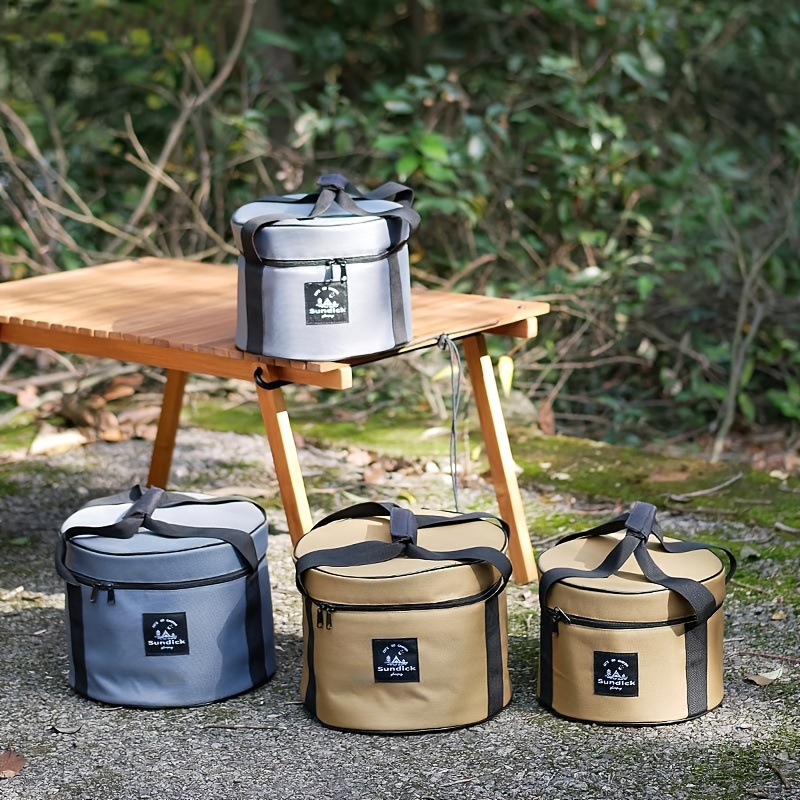 Camping Cookware Barrel Storag - Outdoor Camping Cooking Equipment recension och pris