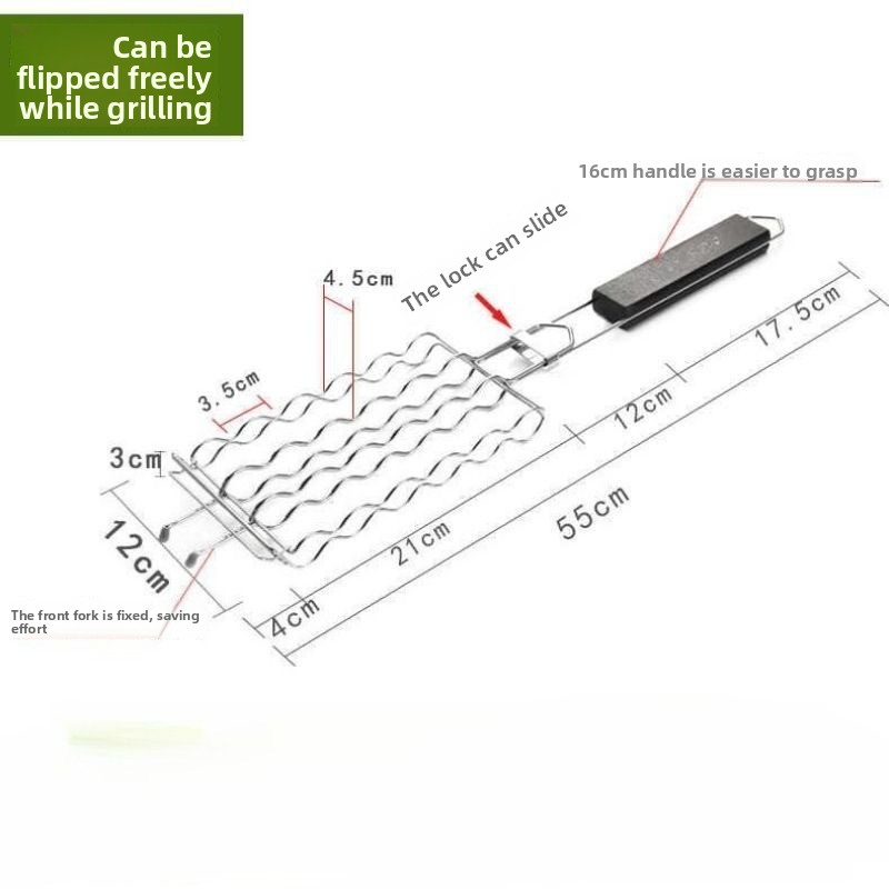 Portable Camping BBQ Grill Com - Outdoor Camping Cooking Equipment recension och pris