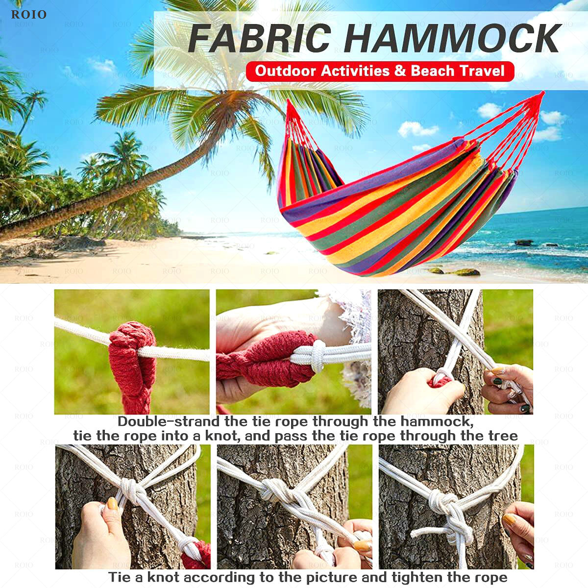 Camping Hammock Thickened Dura - Outdoor Camping Hammock Chair recension och pris