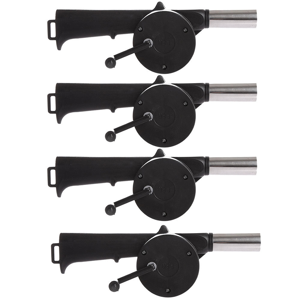 4Pcs Manual Barbecue Fan Porta - Outdoor Camping Fireplace recension och pris