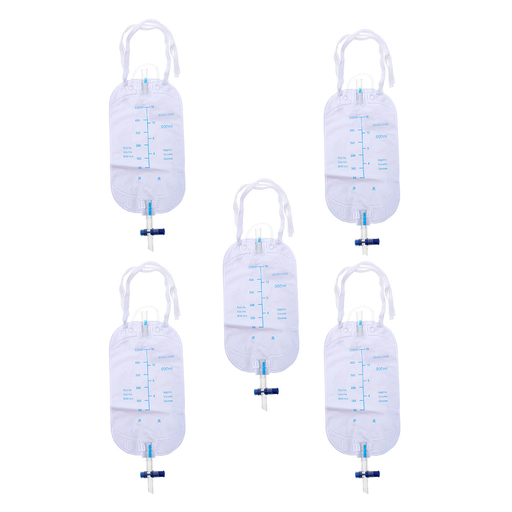 5Pcs Long Catheter Urine Leg B - Outdoor Camping Urinal recension och pris