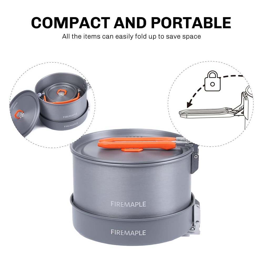 Fire Maple Camping Cookware Ut - Outdoor Camping Kitchen Table recension och pris