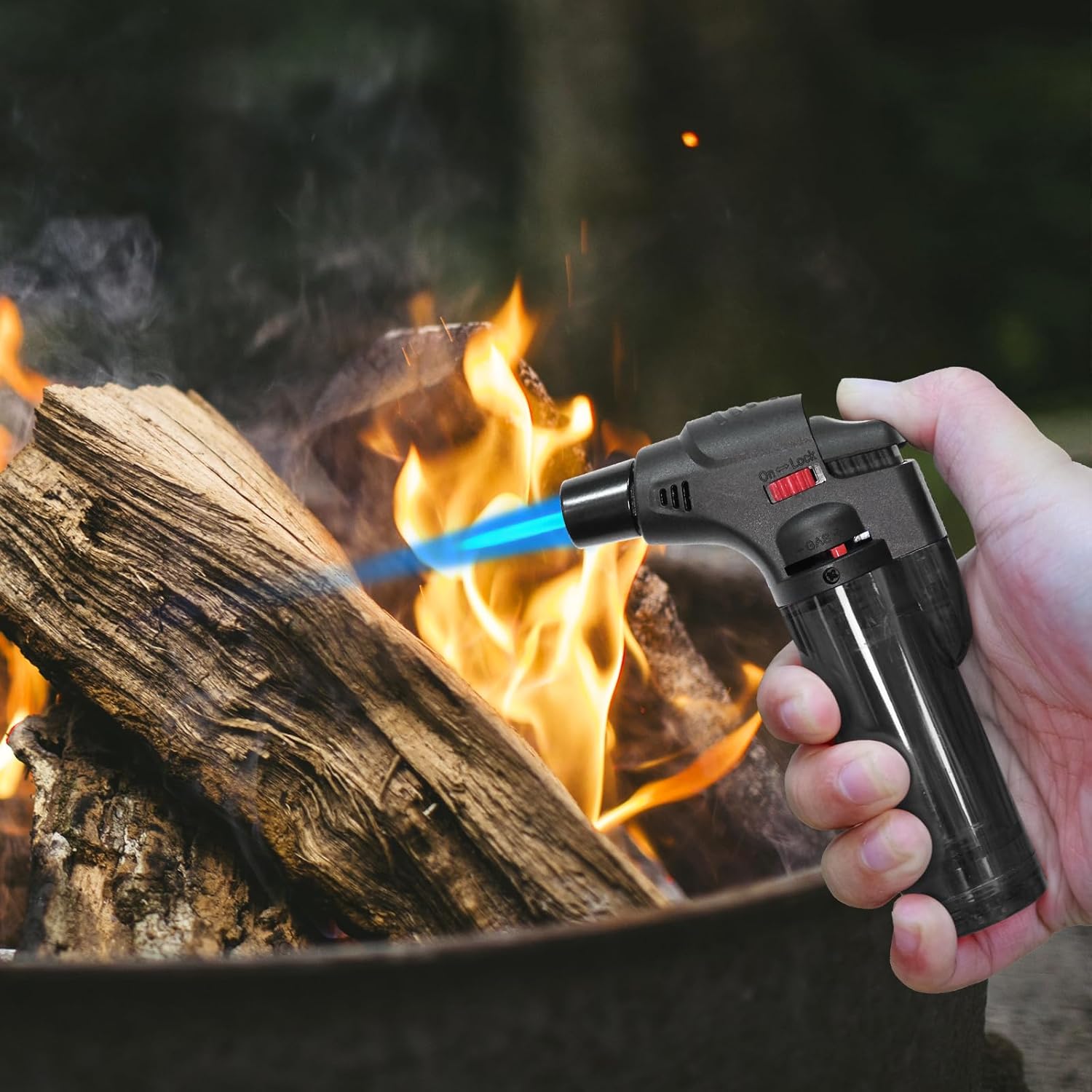 Butane Refillable Jet Flame To - Outdoor Camping Fireplace recension och pris